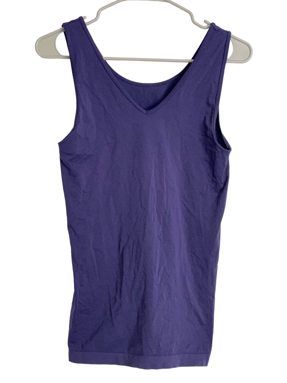 APT 9 Women’s Dark Blue V-neck & Rounded Neck (Reversible) Sleeveless Tank Top
